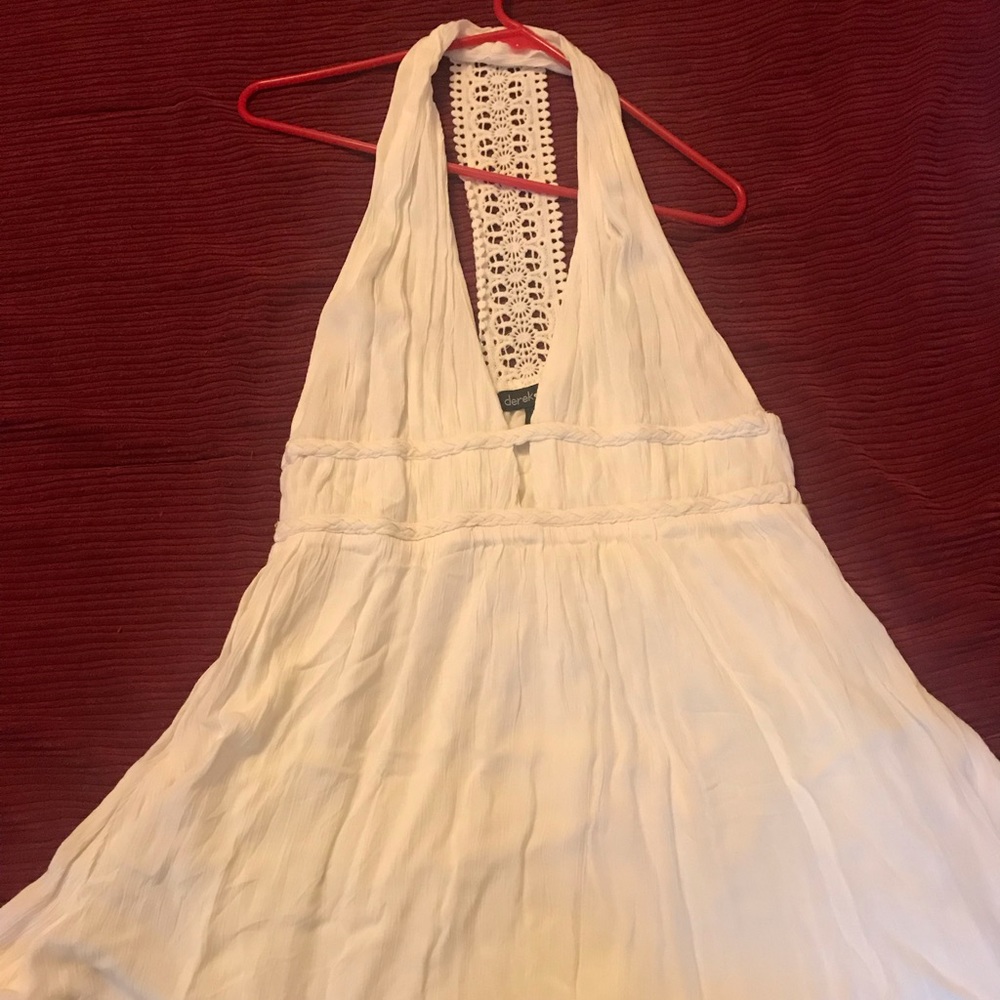 Derek heart white dress